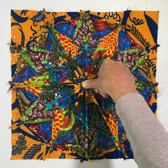 Hilde Hoogwaerts - Cours Réalisez votre propre patchwork Kaléidoscope africain !