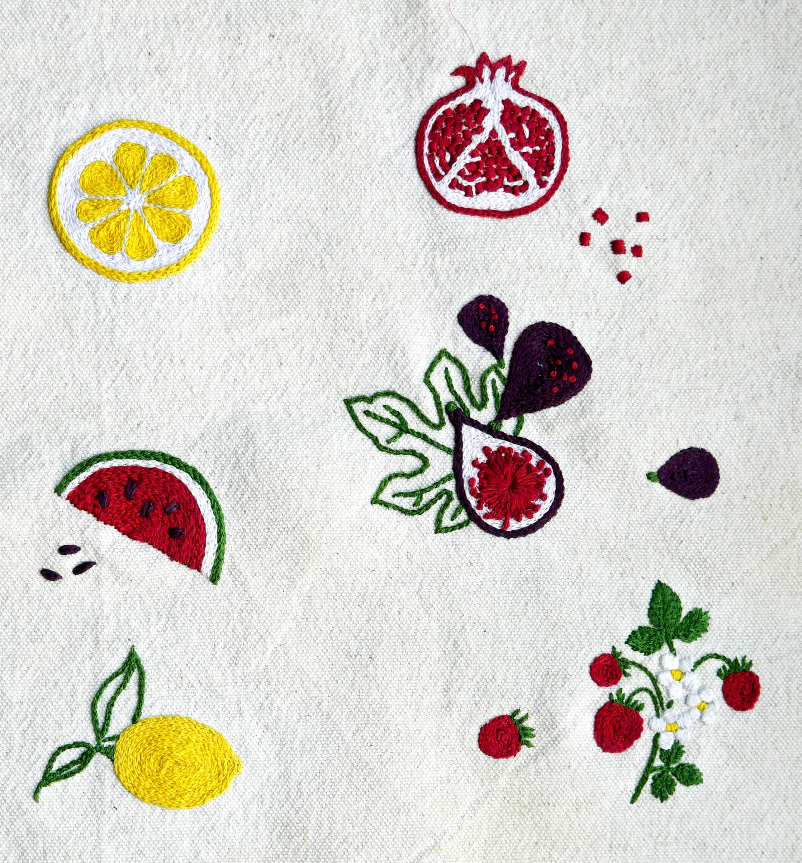 Green Bobine - Vive les fruits d’été pour réparer et customiser vos vêtements !