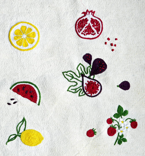 Green Bobine - Vive les fruits d’été pour réparer et customiser vos vêtements !