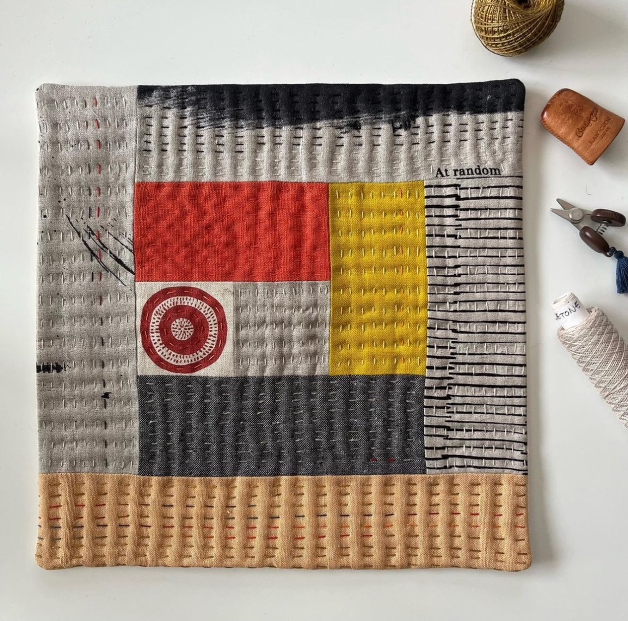 Sarah Hibbert - Hand piecing and quilting definitely makes for a joyful day