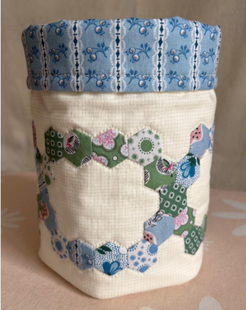 Karen Styles - Hexagon sewing caddy