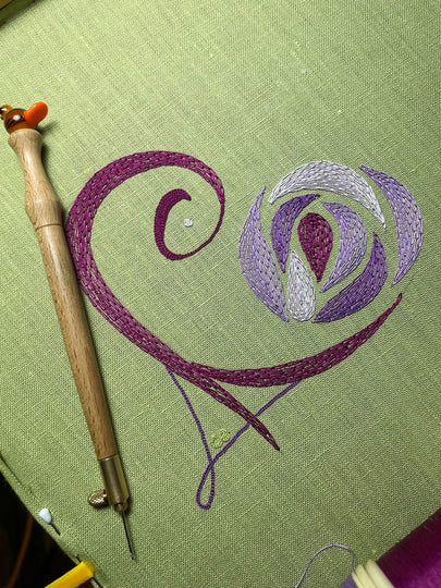 Christelle Ebor - Entre coeur et rose