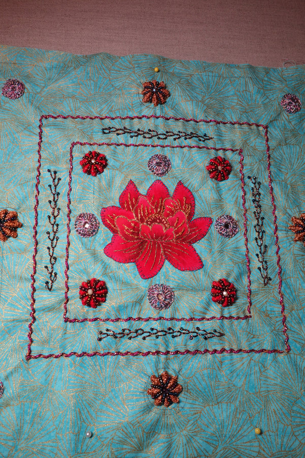 ZAZE - Broderie indienne - Mandala Power Flower