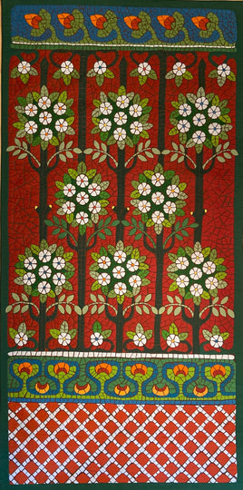 Eva Gustems - Mosaïque en tissu