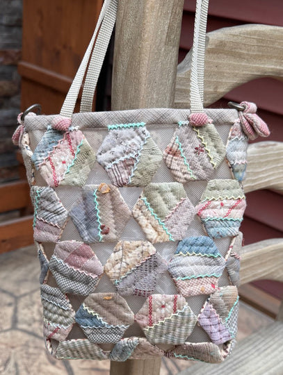 Reiko Kato - Atelier Small Bag hexagon motifs