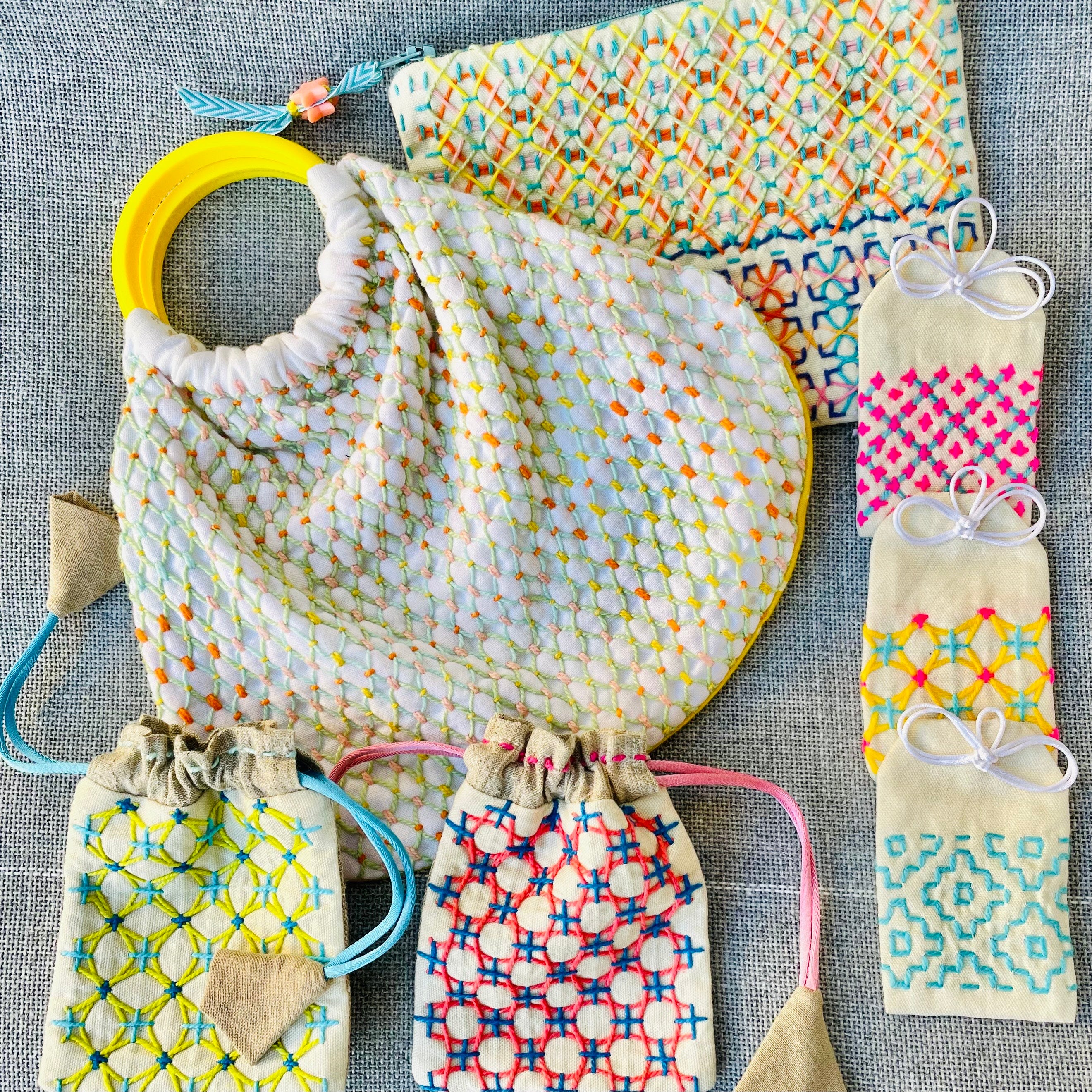 Olivia Lopez - Sashiko Kugurizashi