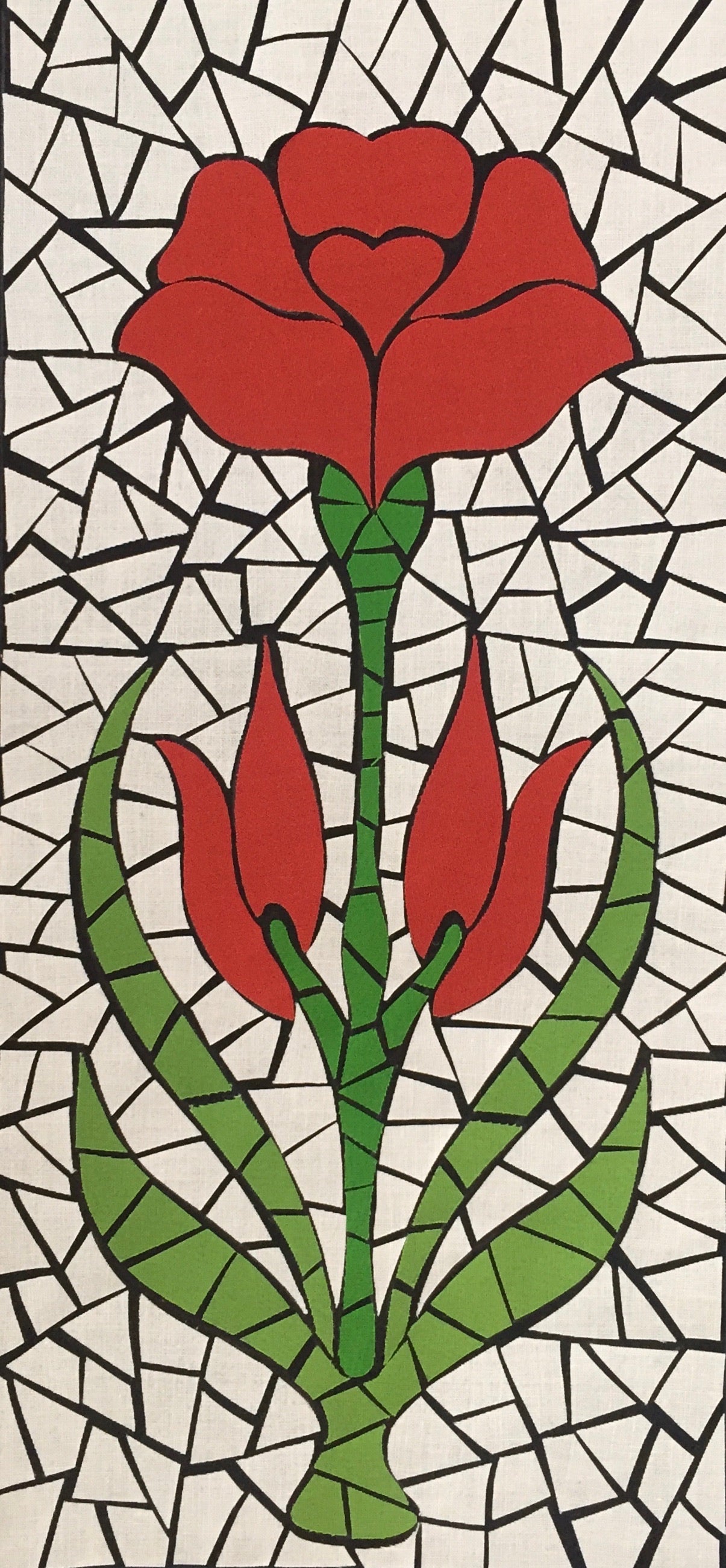 Eva Gustems - Mosaïque en tissu