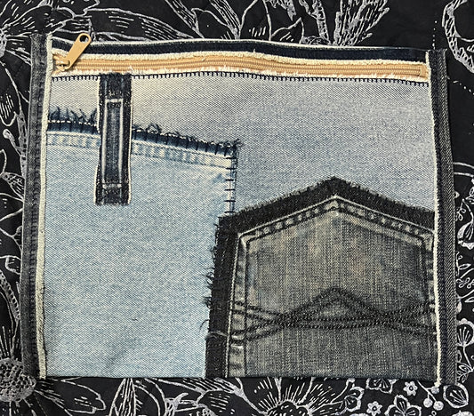 Elizabeth Dubblede - Pochette à couture à fermeture éclair
