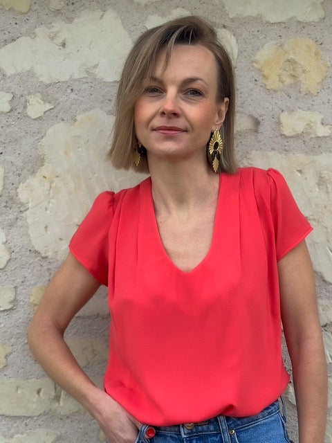 La petite Frambise par Karolina ALLOUCH  - Coudre le chemisier Tama
