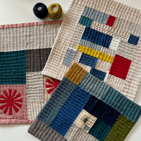 Sarah Hibbert - Hand piecing and quilting definitely makes for a joyful day