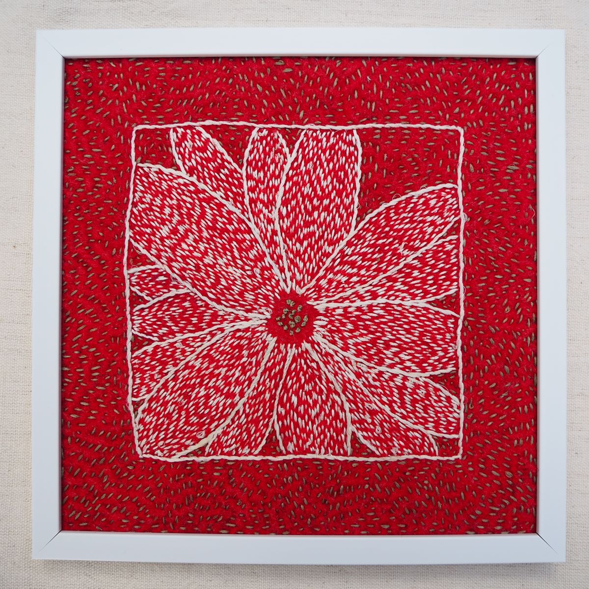 Kanthitu - Atelier Broderie Kantha sur Feutre – Créez votre tableau fleuri