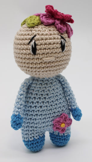 Fleur de mouton - Atelier panier amigurumi