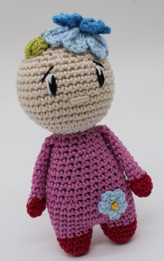 Fleur de mouton - Atelier panier amigurumi