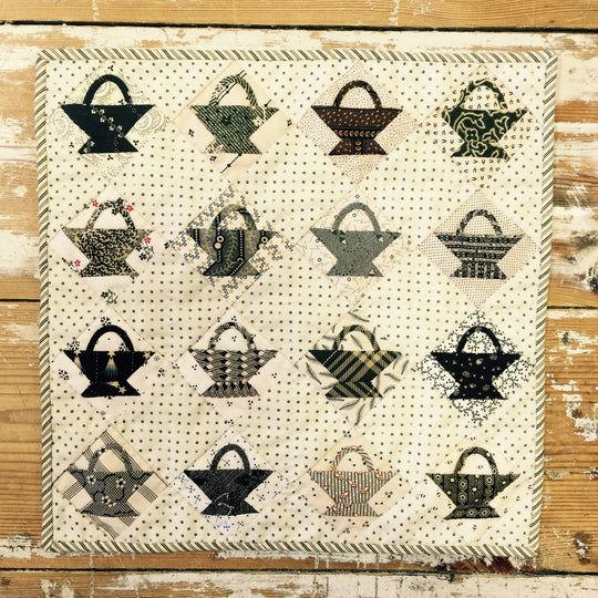 Carolyn Konig - Mini Quilt Coal Skuttles